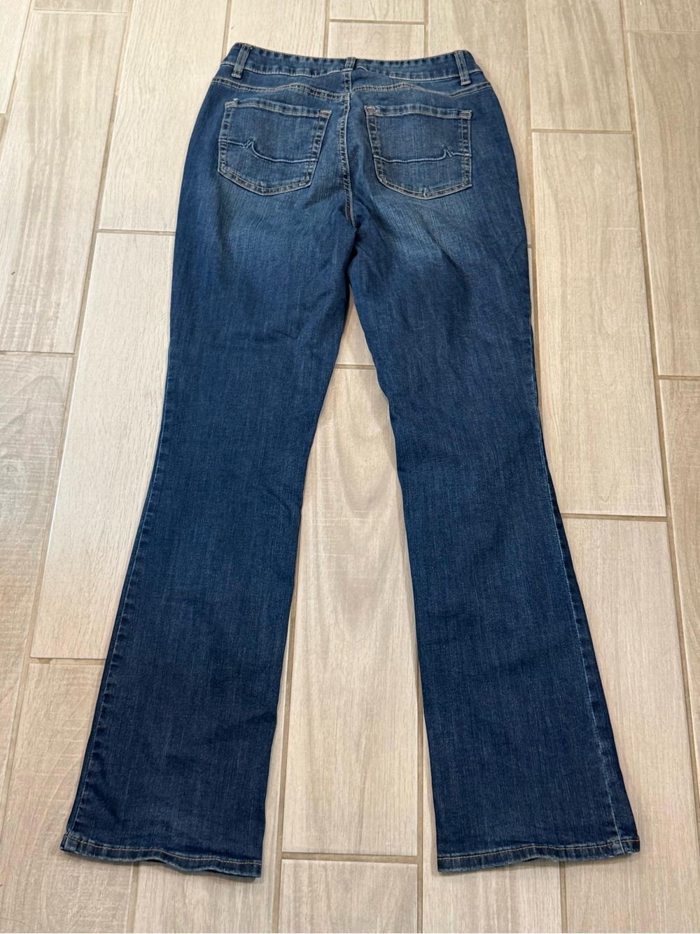 Maurices Blue High-Rise Flare Jeans - Picture 6 of 9